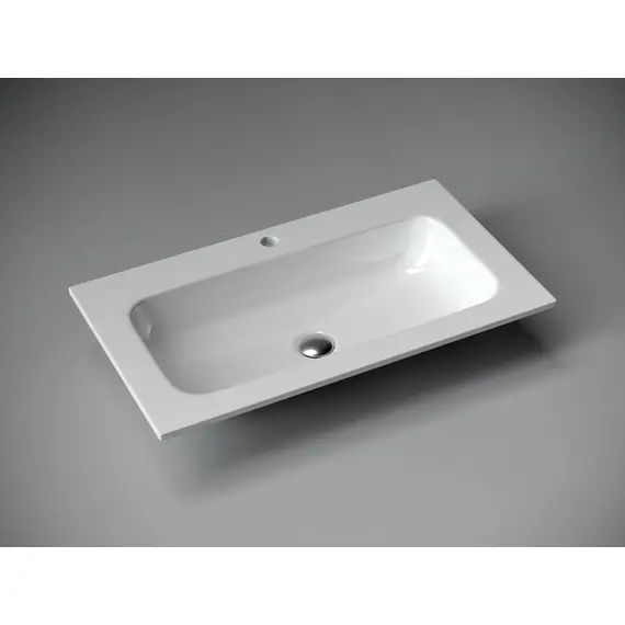 УМЫВАЛЬНИК НАКЛАДНОЙ ПРЯМОУГОЛЬНЫЙ CERAMICA NOVA ELEMENT 810X457X137 ММ