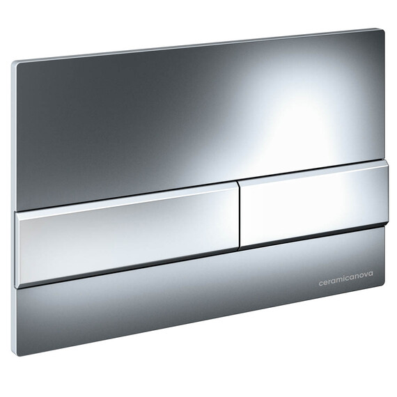 СИСТЕМА ИНСТАЛЛЯЦИИ ДЛЯ УНИТАЗОВ CERAMICA NOVA ENVISION С КНОПКОЙ СМЫВА FLAT ЦВЕТ ХРОМ, КРЕПЛЕНИЯМИ