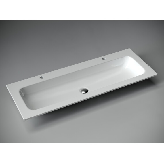 УМЫВАЛЬНИК НАКЛАДНОЙ ПРЯМОУГОЛЬНЫЙ CERAMICA NOVA ELEMENT 1210X457X137 ММ