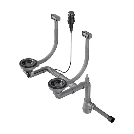 СИФОН ДЛЯ КУХОННОЙ МОЙКИ OMOIKIRI WK-2-A-GM