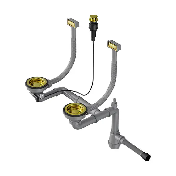 СИФОН ДЛЯ КУХОННОЙ МОЙКИ OMOIKIRI WK-2-A-LG