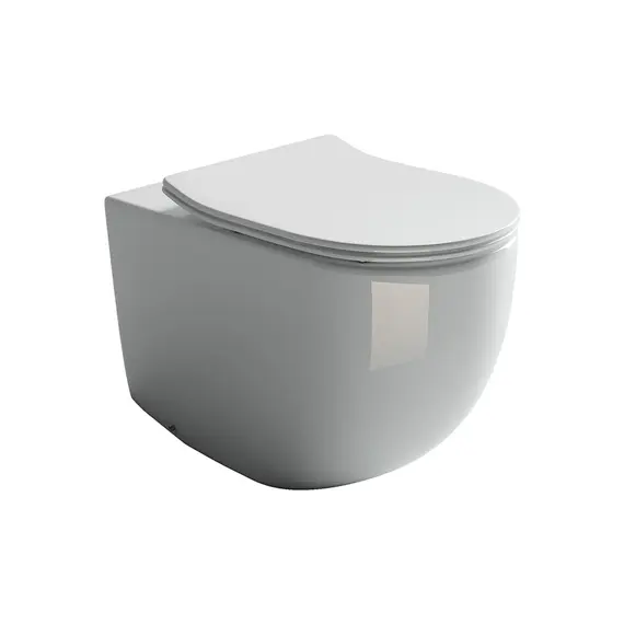 НАПОЛЬНЫЙ ПРИСТАВНОЙ УНИТАЗ CERAMICA NOVA METROPOL RIMLESS