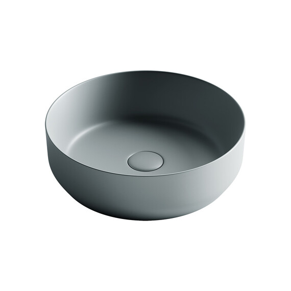 УМЫВАЛЬНИК ЧАША НАКЛАДНАЯ CERAMICA NOVA ELEMENT 390*390*120ММ АНТРАЦИТ МАТОВЫЙ