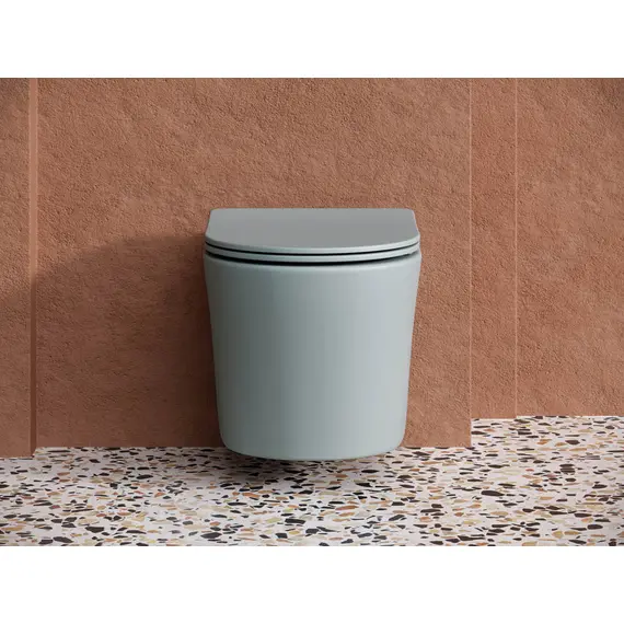 ПОДВЕСНОЙ УНИТАЗ BALEARICA CERAMICA NOVA RIMLESS АНТРАЦИТ МАТОВЫЙ