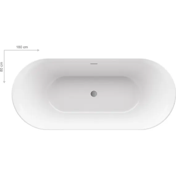 АКРИЛОВАЯ ВАННА RAVAK YPSILON