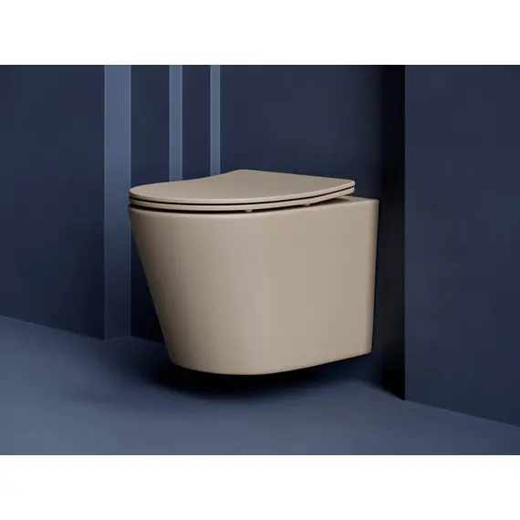 ПОДВЕСНОЙ УНИТАЗ BALEARICA CERAMICA NOVA RIMLESS КАПУЧИНО МАТОВЫЙ