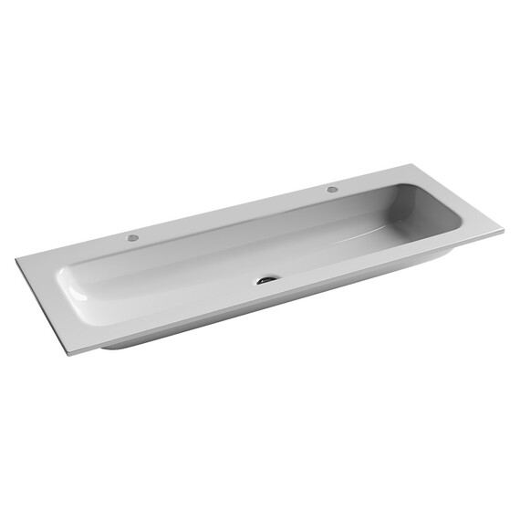 УМЫВАЛЬНИК НАКЛАДНОЙ ПРЯМОУГОЛЬНЫЙ CERAMICA NOVA ELEMENT 1210X457X137 ММ