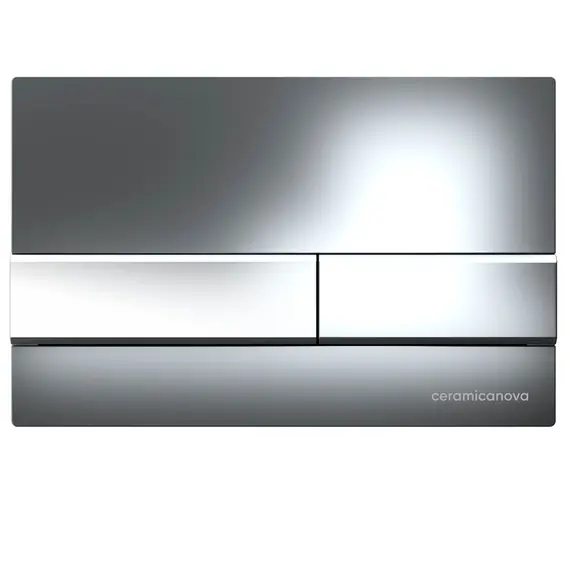 СИСТЕМА ИНСТАЛЛЯЦИИ ДЛЯ УНИТАЗОВ CERAMICA NOVA ENVISION С КНОПКОЙ СМЫВА FLAT ЦВЕТ ХРОМ, КРЕПЛЕНИЯМИ