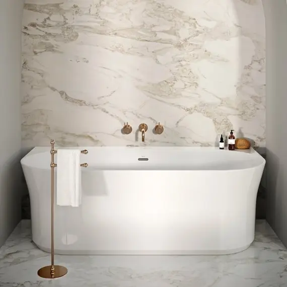 АКРИЛОВАЯ ВАННА RAVAK YPSILON WALL 1780X860 БЕЛАЯ