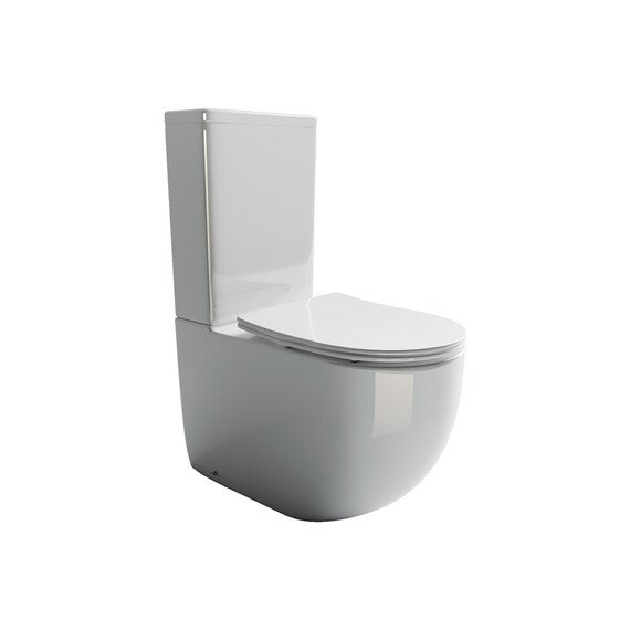 НАПОЛЬНЫЙ ПРИСТЕННЫЙ УНИТАЗ CERAMICA NOVA METROPOL RIMLESS