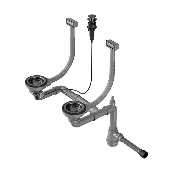 СИФОН ДЛЯ КУХОННОЙ МОЙКИ OMOIKIRI WK-2-A-GM