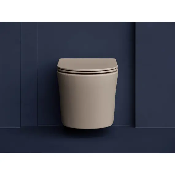 ПОДВЕСНОЙ УНИТАЗ BALEARICA CERAMICA NOVA RIMLESS КАПУЧИНО МАТОВЫЙ