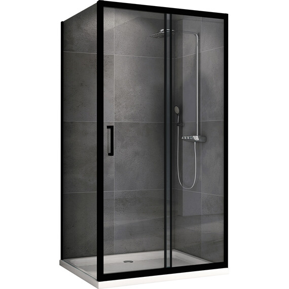 ДУШЕВОЙ УГОЛОК ABBER SCHWARZER DIAMANT AG30180B-S90B