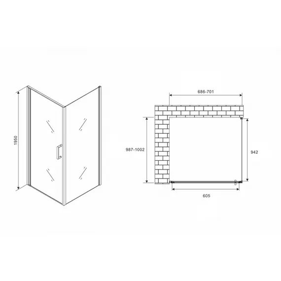 ДУШЕВОЙ УГОЛОК ABBER SONNENSTRAND AG04070-S100