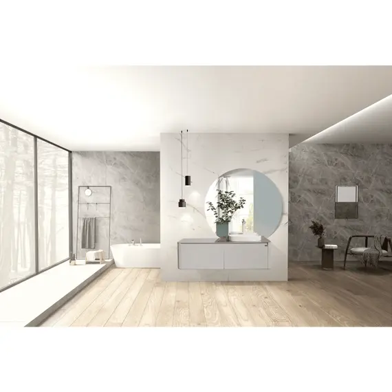 ТУМБА С РАКОВИНОЙ BLACK & WHITE U915.1400R BLUM МЕТАЛЛИЧЕСКИЙ ЯЩИК И КЕРАМОГРАНИТ РАКОВИНА 140X54.5X40