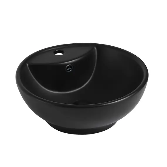 РАКОВИНА НАКЛАДНАЯ ABBER BEQUEM AC2101MB ЧЕРНАЯ МАТОВАЯ