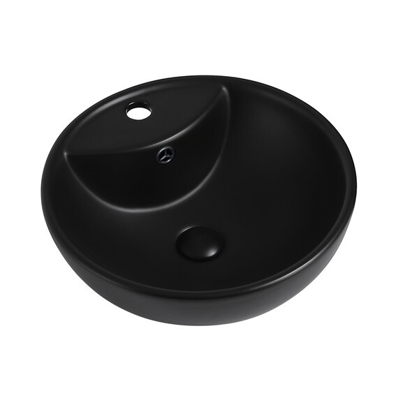 РАКОВИНА НАКЛАДНАЯ ABBER BEQUEM AC2101MB ЧЕРНАЯ МАТОВАЯ