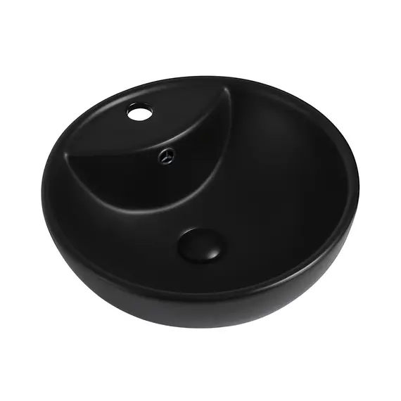 РАКОВИНА НАКЛАДНАЯ ABBER BEQUEM AC2101MB ЧЕРНАЯ МАТОВАЯ