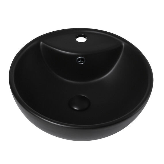 РАКОВИНА НАКЛАДНАЯ ABBER BEQUEM AC2101MB ЧЕРНАЯ МАТОВАЯ