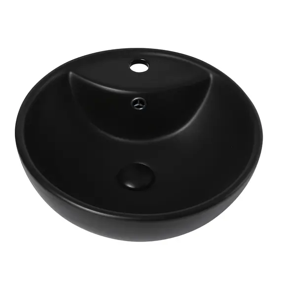 РАКОВИНА НАКЛАДНАЯ ABBER BEQUEM AC2101MB ЧЕРНАЯ МАТОВАЯ