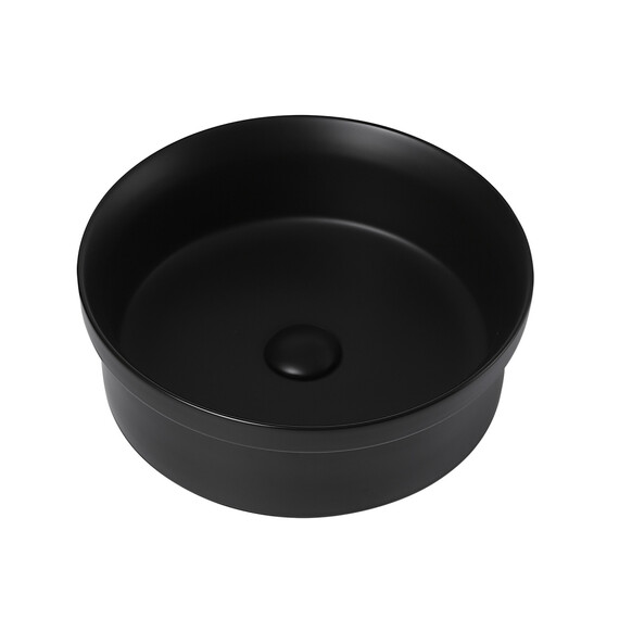 РАКОВИНА НАКЛАДНАЯ ABBER BEQUEM AC2103MB ЧЕРНАЯ МАТОВАЯ