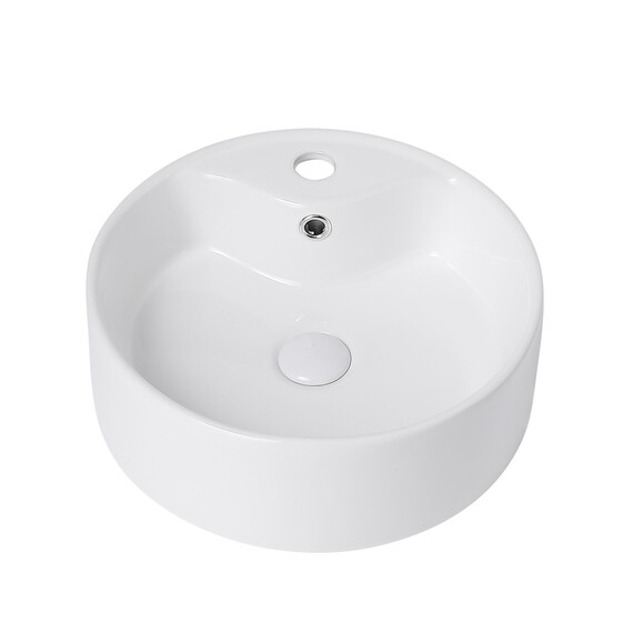 РАКОВИНА НАКЛАДНАЯ ABBER BEQUEM AC2104 БЕЛАЯ