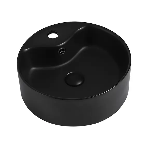 РАКОВИНА НАКЛАДНАЯ ABBER BEQUEM AC2104MB ЧЕРНАЯ МАТОВАЯ