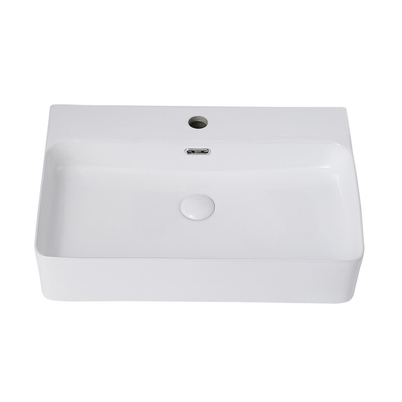 РАКОВИНА НАКЛАДНАЯ ABBER RECHTECK AC2201 БЕЛАЯ