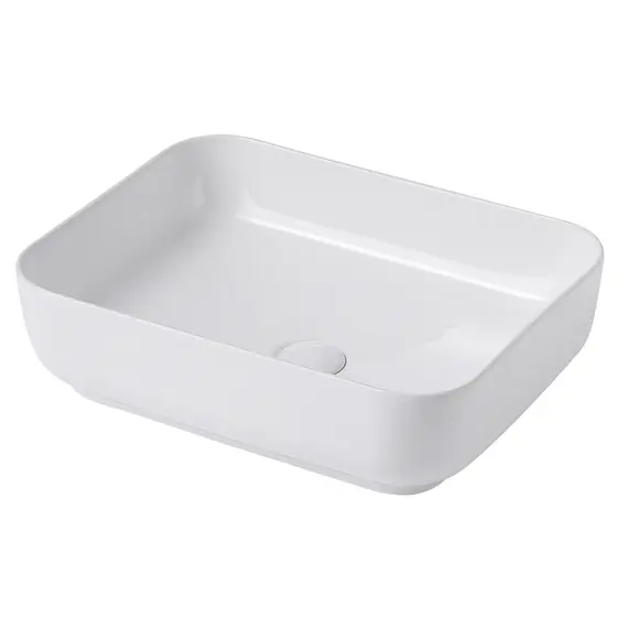 РАКОВИНА НАКЛАДНАЯ ABBER RECHTECK AC2202 БЕЛАЯ