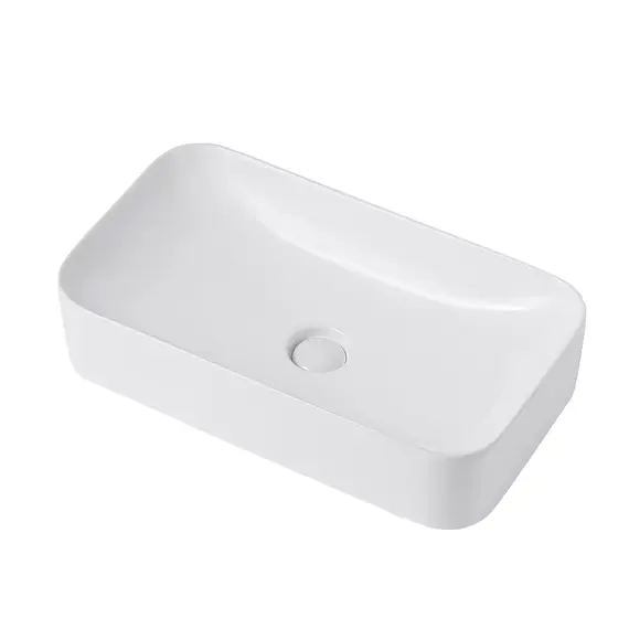 РАКОВИНА НАКЛАДНАЯ ABBER RECHTECK AC2204 БЕЛАЯ