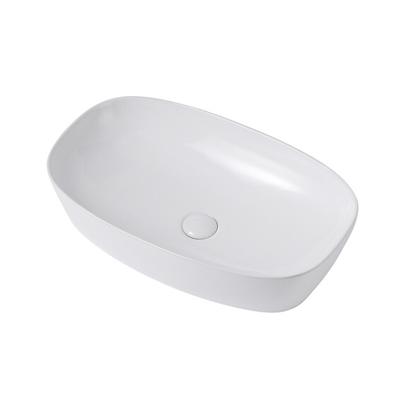 РАКОВИНА НАКЛАДНАЯ ABBER RECHTECK AC2206 БЕЛАЯ