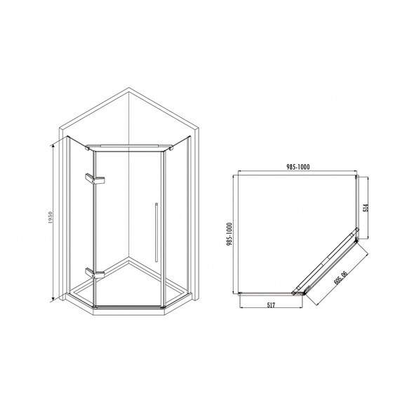 ДУШЕВОЙ УГОЛОК ABBER EWIGES WASSER AG05100