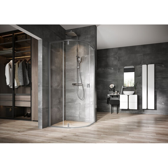 ДУШЕВОЙ УГОЛОК RAVAK NEXTY NSKK3-100 САТИН+ТРАНСПАРЕНТ