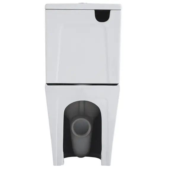 УНИТАЗ КОМПАКТ BLACK & WHITE W-7789 P-TRAP, GEBERIT, RIMLESS 62X36X81