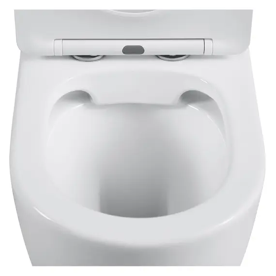 УНИТАЗ КОМПАКТ BLACK & WHITE W-7789 P-TRAP, GEBERIT, RIMLESS 62X36X81