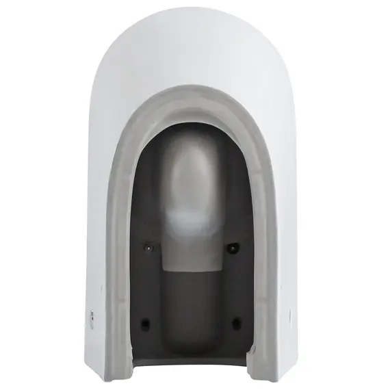 УНИТАЗ КОМПАКТ BLACK & WHITE W-7789 P-TRAP, GEBERIT, RIMLESS 62X36X81