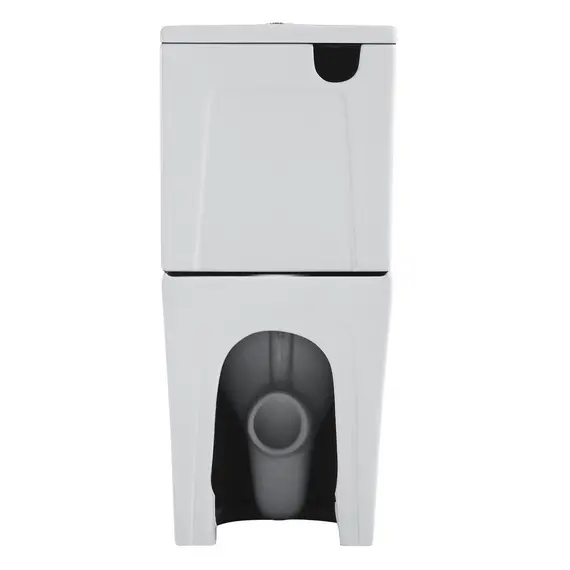 УНИТАЗ КОМПАКТ BLACK & WHITE W-7792 P-TRAP, GEBERIT, RIMLESS 66.5X36X84