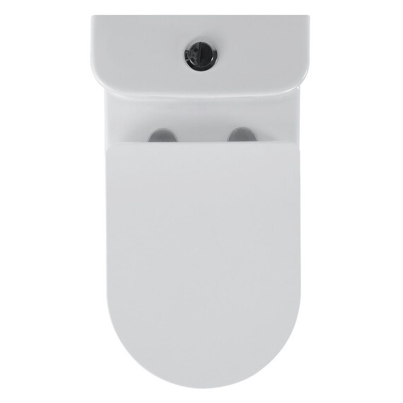 УНИТАЗ КОМПАКТ BLACK & WHITE W-7792 P-TRAP, GEBERIT, RIMLESS 66.5X36X84