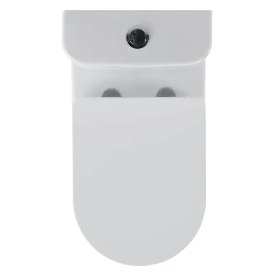 УНИТАЗ КОМПАКТ BLACK & WHITE W-7792 P-TRAP, GEBERIT, RIMLESS 66.5X36X84