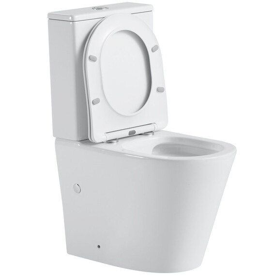 УНИТАЗ КОМПАКТ BLACK & WHITE W-7793 P-TRAP, GEBERIT, RIMLESS 61X36X85 УНИТАЗ КОМПАКТ BLACK & WHITE W-7793 P-TRAP, GEBERIT, RIMLESS 61X36X85