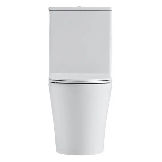 УНИТАЗ КОМПАКТ BLACK & WHITE W-7793 P-TRAP, GEBERIT, RIMLESS 61X36X85