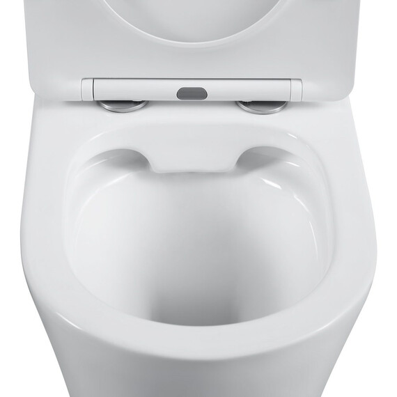 УНИТАЗ КОМПАКТ BLACK & WHITE W-7793 P-TRAP, GEBERIT, RIMLESS 61X36X85 УНИТАЗ КОМПАКТ BLACK & WHITE W-7793 P-TRAP, GEBERIT, RIMLESS 61X36X85
