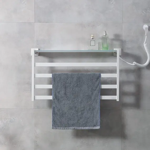 ПОЛОТЕНЦЕСУШИТЕЛЬ N-333W MATT WHITE 58Х35X13