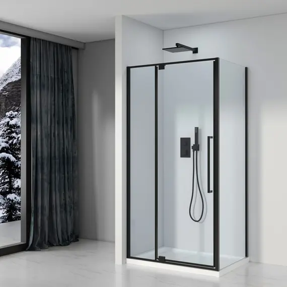 ДУШЕВОЙ УГОЛОК BLACK & WHITE S812 BC 100Х100Х195