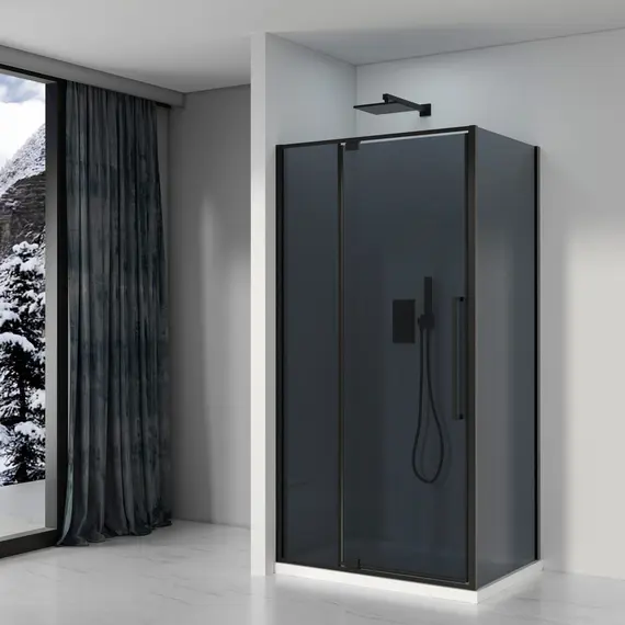 ДУШЕВОЙ УГОЛОК BLACK & WHITE S812 BG 100Х100Х195