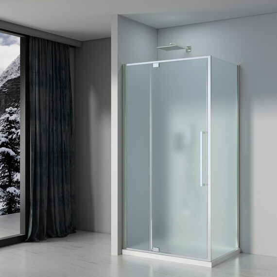 ДУШЕВОЙ УГОЛОК BLACK & WHITE S812 CF 90Х90Х195