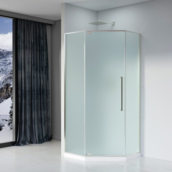 ДУШЕВОЙ УГОЛОК BLACK & WHITE S815 CF 100Х100Х195