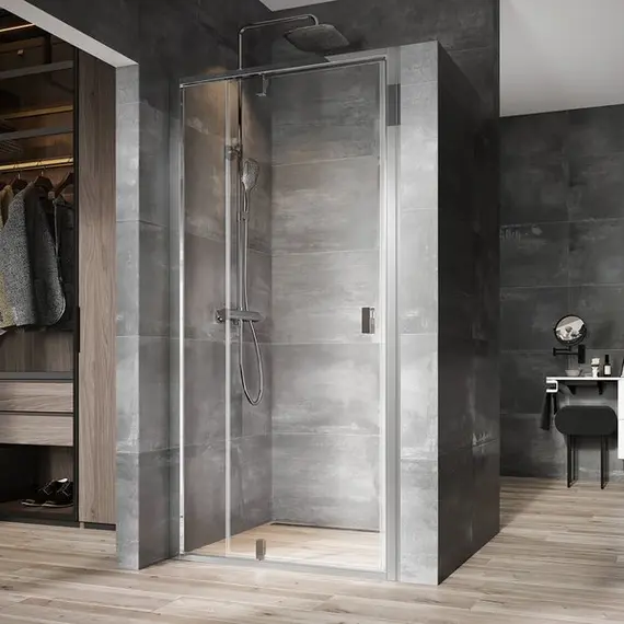 ДУШЕВАЯ ДВЕРЬ RAVAK NEXTY NDOP2-120 БЛЕСТЯЩИЙ+ТРАНСПАРЕНТ