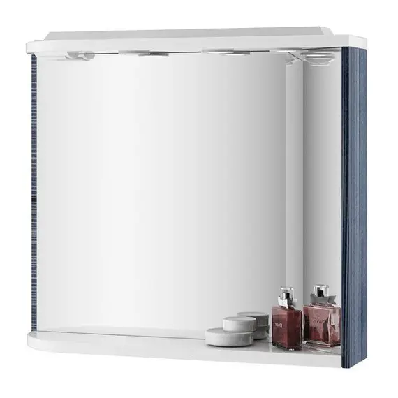 ЗЕРКАЛО RAVAK ROSA С ПОЛКОЙ M 780 L КАППУЧИНО/БЕЛЫЙ