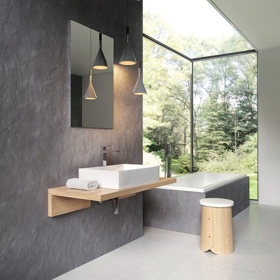 СТОЛЕШНИЦА ПОД УМЫВАЛЬНИК RAVAK L 1200 ДУБ